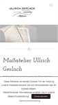 Mobile Screenshot of massatelier-gerlach.de